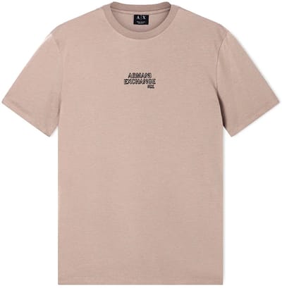 Armani Exchange Xm001784_af10356 T-shirt Met Korte Mouwen Beige M Man