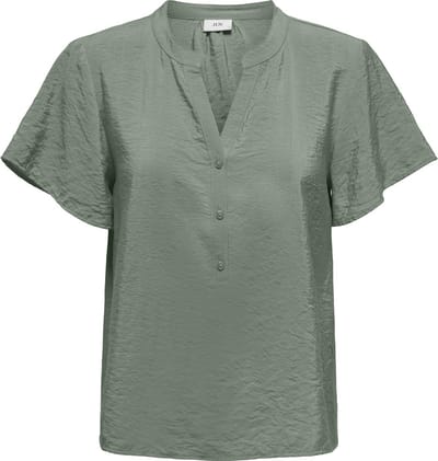 JDY - JDYSOUL LIFE S/S TOP WVN DIA - Dames - Blouses