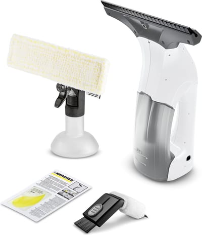 Kärcher Window Vac WV 1 Plus Frame Edition draadloze ruitenreiniger - Raamwisser met looptijd 25 minuten voor 70 m² - Incl. kozijnentool - Ramenwasser voor douche en andere gladde oppervlakken
