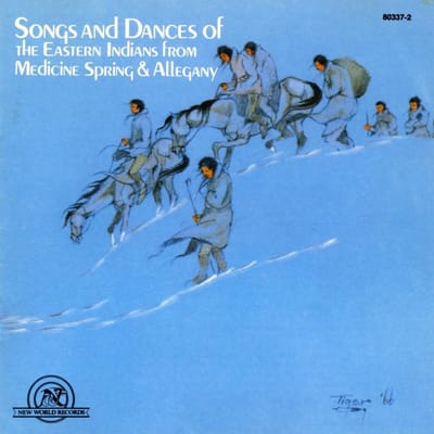 Various Artists - Songs And Dances Of The Eastern Indians From Medicine Spring & Allegany (Cherokee, Seneca) (CD)