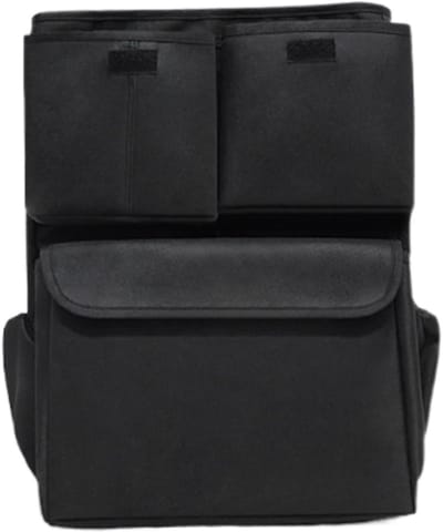 Kinderwagen Organizer - Opbergtas Duwzak - Baby Spullen Dragen - Hoge Capaciteit - 32 x 25 x 5 cm - Zwart