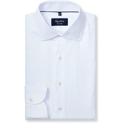 OLYMP Signature Overhemd, Tailored Fit, Signature Kent, Wit