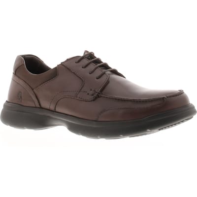 Hush Puppies Heren Slimme Schoenen Hugh Leer bruin