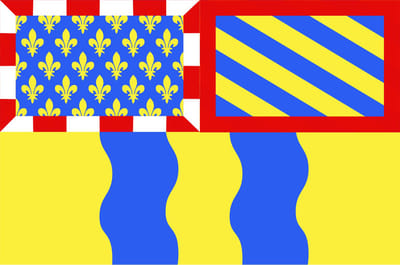 Vlag Saône-et-Loire 100x150cm