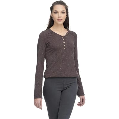 Dames-T-shirt met lange mouwen Ragwear Pinch