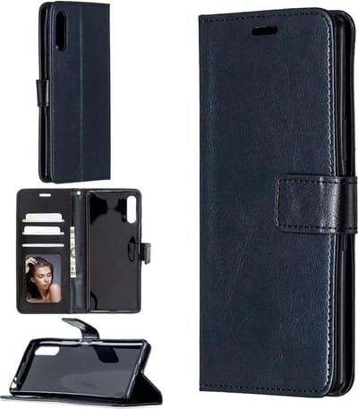 bookcase Geschikt voor: Sony Xperia 5 II hoesje zwart