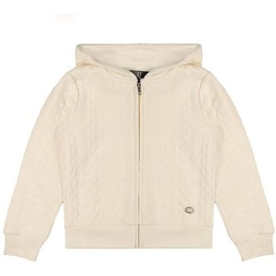 Capuchon sweaters Leone 1947 Girl Bonded Hoody Lace