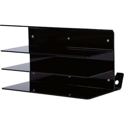Toetsenbord Opbergrek 3 Laags Acryl Toetsenbord Display Stand voor Gaming Toetsenbord Muis zwart