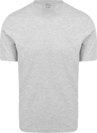 King Essentials The Steve T-Shirt Grijs - Maat XXL - Heren - Casual T-shirts