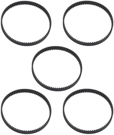 Dailygoods- Tandriemspanner - Rubber - 5 Stuks - 3D Printer Accessoire - Temperatuurbereik - Duurzaam - Geschikt voor 2GT - 3D Printer Onderdelen