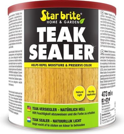 Star brite Teak Sealer / Protector | natuurlijk licht 473ml