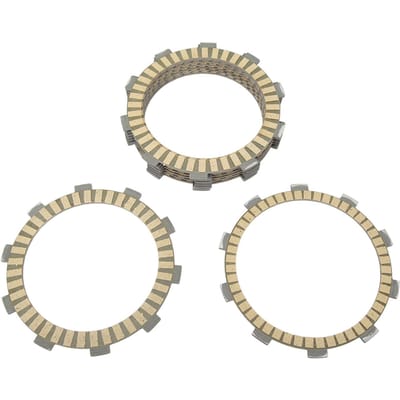 10 stuks Motorfiets Koppeling Frictieplaat Vervanging voor Suzuki GSR 750 GSXR 750 RF 900 TL 1000 GSF 1200 GSX 1200 gray