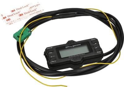 Polini digitale toerenteller, uurmeter en temperatuurmeter GP4 (zonder sensor)