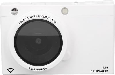 4K 60FPS Digitale Camera Retro 64 MP Compactcamera - 28x Zoom Draadloze Connectiviteit - Vintage Retro-filters - Uitbreidbare 1/4 Inch Draad MP3 Afspelen .