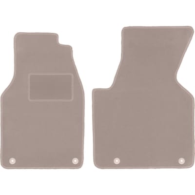 Beige velours vloermatten voor: Volkswagen Transporter T4 Multivan bestelwagen (1993-2001)