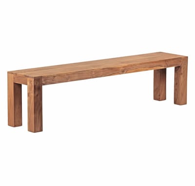 Acacia Houten Bank - Landelijke Stijl - Keukenbank - Natuurlijk Hout - Duurzaam en Sterk - 180 x 45 x 35 cm