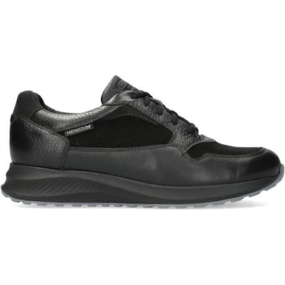 Mephisto Davis - heren sneaker - zwart - maat 47.5 (EU) 12.5 (UK)