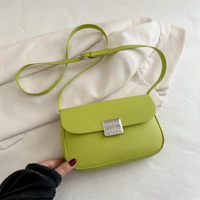 Eenvoudige Tassen voor Vrouwen Modetrend Dames Tassen Nieuwe Hoge Waarde Kleine Vierkante Tas Temperament Eén Schouder Casual Crossbody Tas beige