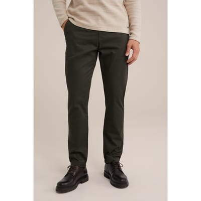 We Fashion Chino Army Green Maat: W29L30 | Chino's Outlet | Heren | Groen