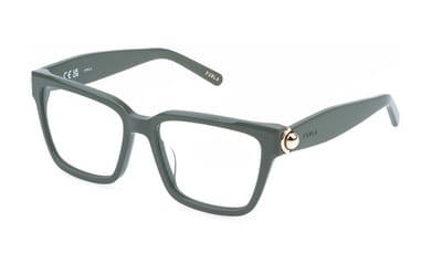 Furla VFU990 Verde kaki lucido 54/17/140 WOMAN Brilmonturen