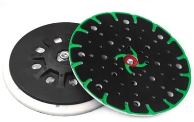 GELLDG 6 inch harde schuurpad - schuurpapier - M8-draad schuurpad - 150 mm