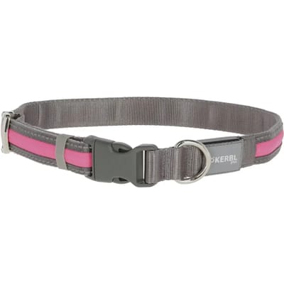Verlichte hondenhalsband Kerbl Light&Reflex