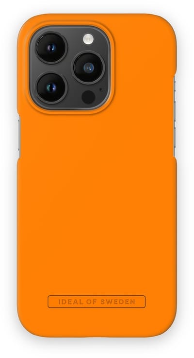 ideal of sweden fashion case seamless geschikt voor Apple iphone 14 pro apricot crush