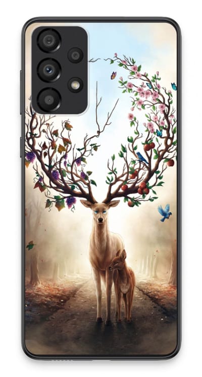 Case Company® - Hoesje geschikt voor Samsung Galaxy A33 5G hoesje - Seasons Change - Soft Cover Telefoonhoesje - Bescherming aan alle Kanten en Schermrand