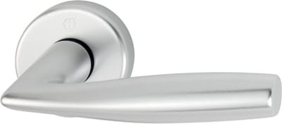 Deurkruk op rozet - Aluminium F1 - Aluminium - Hoppe - Hoppe Vitoria, F1 aluminium