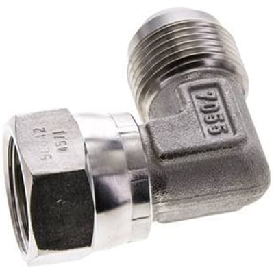 90Graden JIC Hoekfitting UN 1-1/16''-12 Mannelijk X Vrouwelijk RVS 210Bar (2950.5Psi)