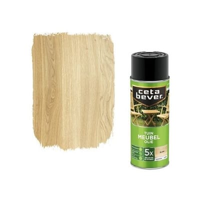 Cetabever Tuin Meubel Olie Spuitbus Transparant Zijdemat - 0,4 liter