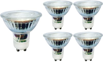 LED line LED Spot GU10 - 5W (vervangt 30W) - 410lm - Ø50mm - 230V - Energiezuinig - 5 stuks
