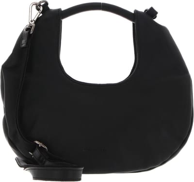 FREDsBRUDER Leren Handtas Schoudertas Hibicy Medium Hobo Black Zwart