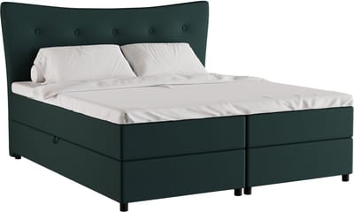 Tweeperoonsbed Nevada 180 x 200 cm tweepersoons met hoogwaardige Bonell-matras en topper