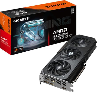 GIGABYTE Radeon RX 9060 XT GAMING - 8GB GDDR6 RAM - Grafische kaarten