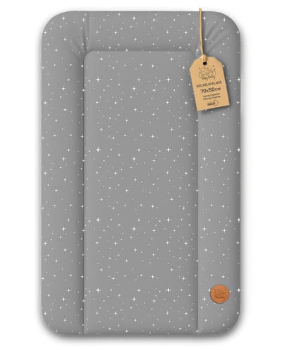 Verschoonmat Waterdicht Afwasbaar Baby 70x50 cm - Voor Verschoningsmeubel Verschoningselement Commode Wasmachine Zachte Hygiënische Mat Makkelijk Schoon Te Maken Oeko-Tex Galaxie B