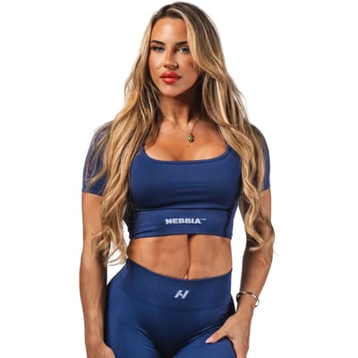 T-shirt dames Nebbia Flow Seamless Shaping