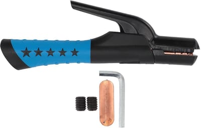 Dailygoods - Elektrodehouder - Heavy Duty - Euro-stijl - 500A - Laselektrodehouder - Geschikt voor Booglasmachine - Multi Angle Clamping