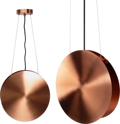 Toolight App1378-Cp Hanglamp Zwart 35X30X35Cm