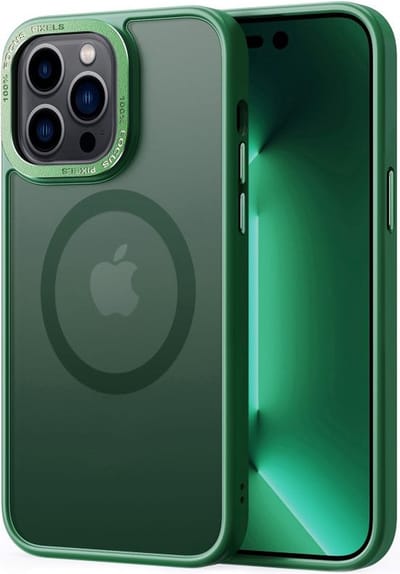 Multimedia & Accessoires Magsafe TPU Back Cover Case Hoesje geschikt voor Apple iPhone 15 – Groen – Zachte Plastic - Siliconen – Harde Plastic – Soft Case – Flexibel