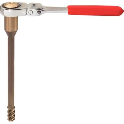 KS Tools 150.1981 Frictiekabel voor ABS-sensoren met haakse ratel, Ø 10,0 mm