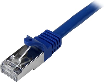 StarTech.com 3m Blue Cat6 / Cat 6 Shielded (SFTP) Patch Cable 3 m - patch cable - 3 m - blue - Blauw - 3m
