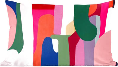 Sierkussens - Kussentjes Woonkamer - 60x40 cm - Kleurvakken - Recht - Rond - Abstract