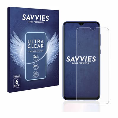 Savvies - Screenprotector voor Xiaomi Mi 9 SE - Folie Beschermfolie transparant 6 Stuks