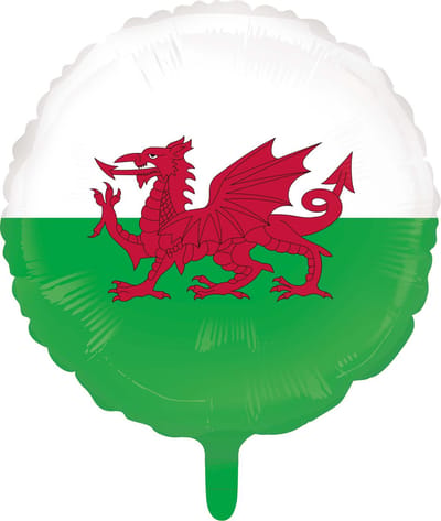 Wefiesta - Folieballon Wales (45 cm)