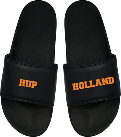 Cadeau Sint - Cadeau Kerst - Hup Holland Nederlands Elftal - Oranje - EK - WK- Badslippers - Cadeau Badslippers 46