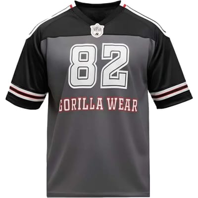 Gorilla Wear Tyler Football Jersey - Zwart/Wit - S