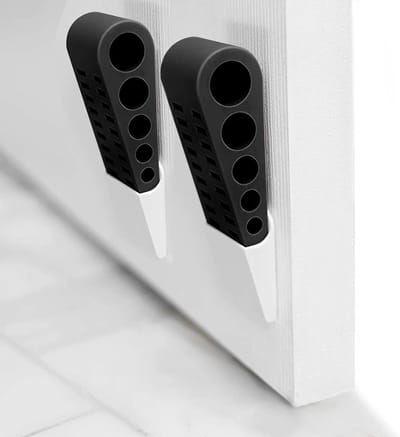 Duurzame en Antislip Deurstopper van Rubber voor Binnen en Buiten, Geschikt voor Alle Oppervlakken, Ideaal voor Thuis, School en Kantoor