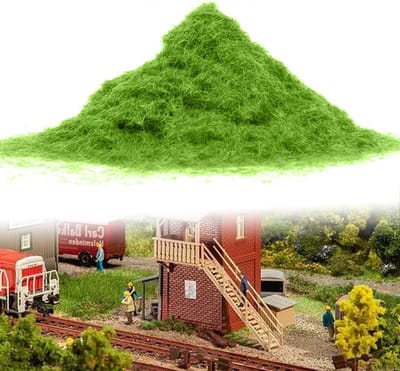Natuurlijke Kunstplant van Mos voor Modelspoor Landschapsinrichting, 30g Zak, Ideaal voor Miniatuurtuin en Decoratie