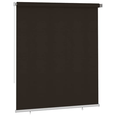 vidaXL Rolgordijn voor buiten 205(B)x230(H) cm HDPE bruin